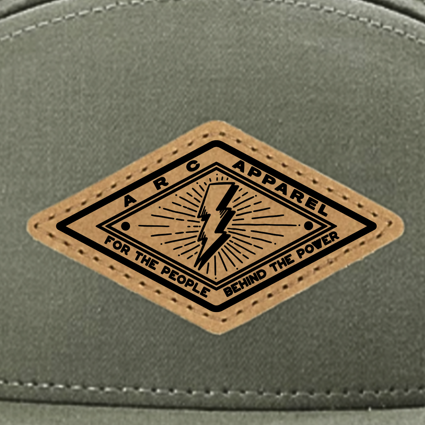 Loden Green with Diamond Patch