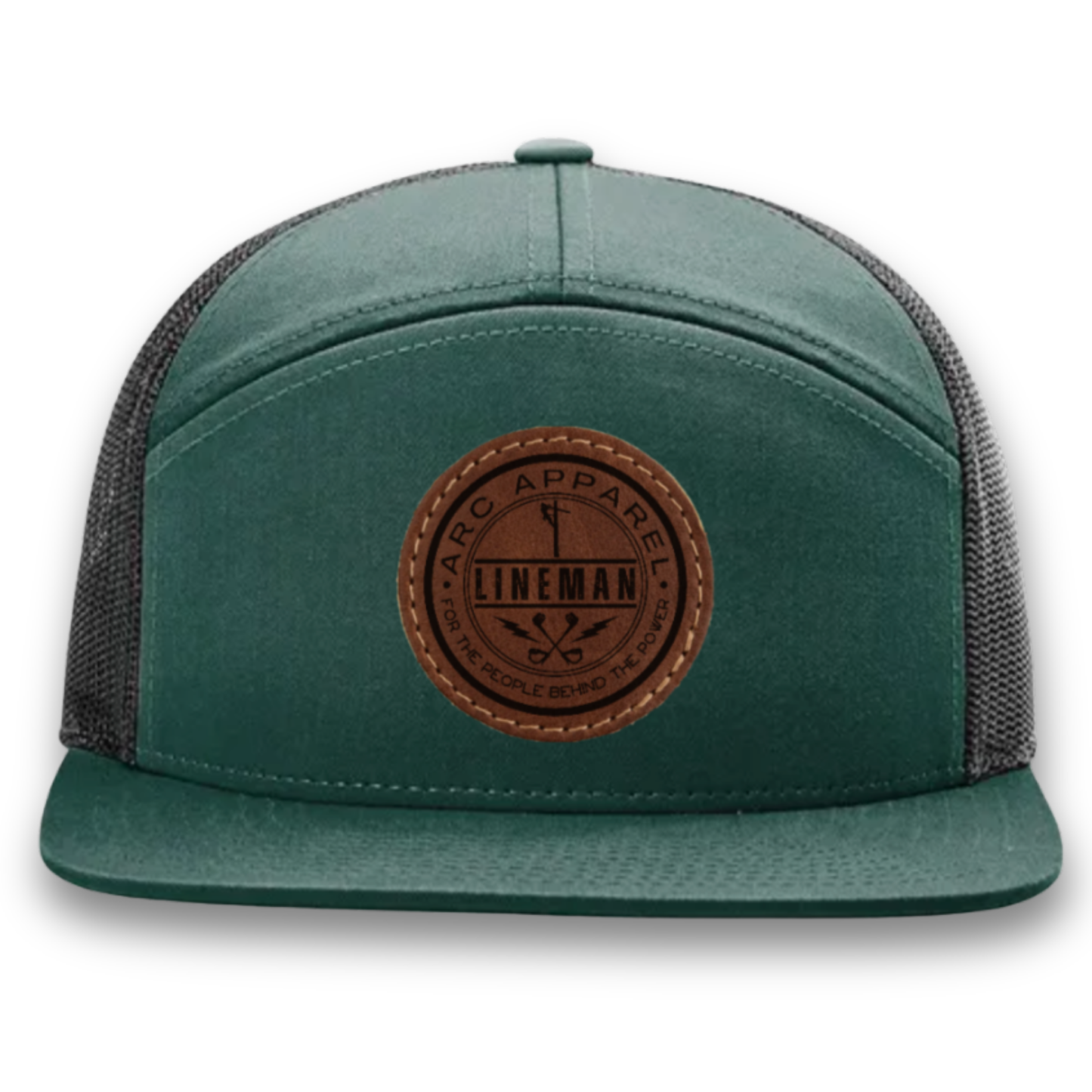 Dark Green with Circle Patch