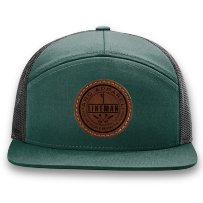 Dark Green with Circle Patch