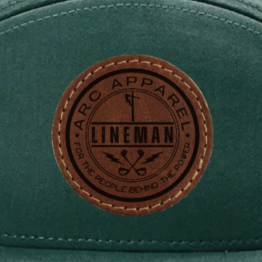 Dark Green with Circle Patch