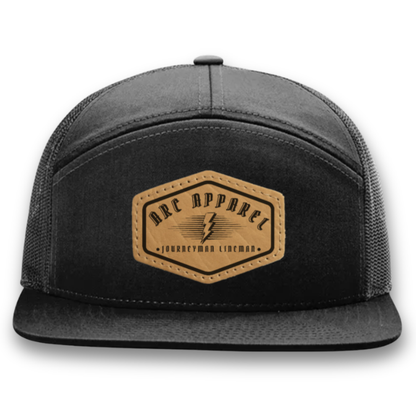 Black with Hexagon Patch