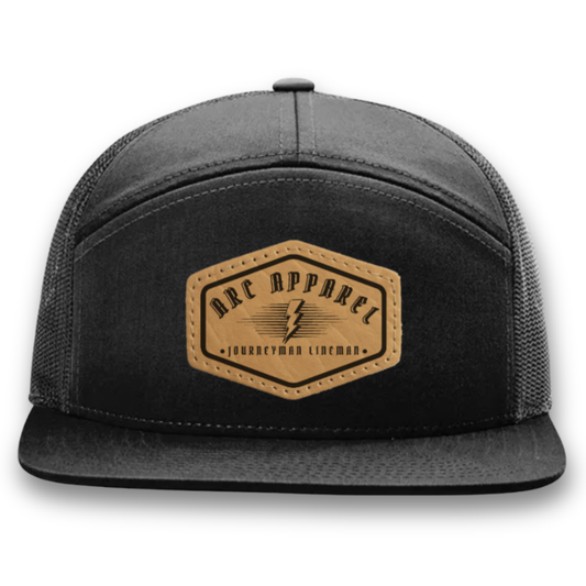 Black with Hexagon Patch